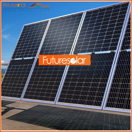 Futuresolar Уровень 1 вертикальный двойник встал на сторону двуликий солнечные батареи 350Вт-380В 