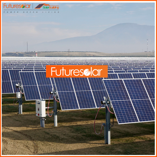 Futuresolar 120 мобильный 320 Вт-380В моно верс высокая эффективность солнечных батарей панель 